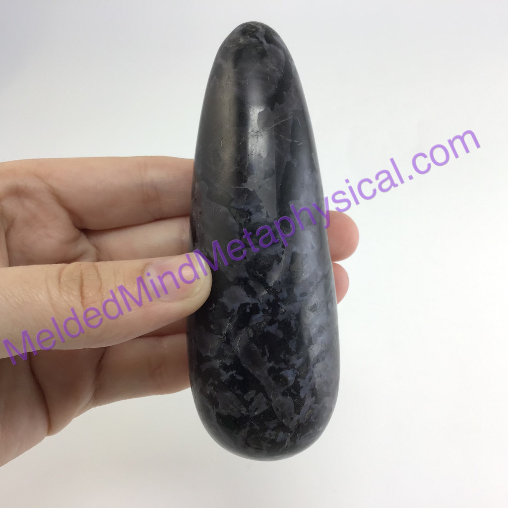 MeldedMind481 Gabbro Massage Therapy Wand 103mm Metaphysical Holisitic Crystal