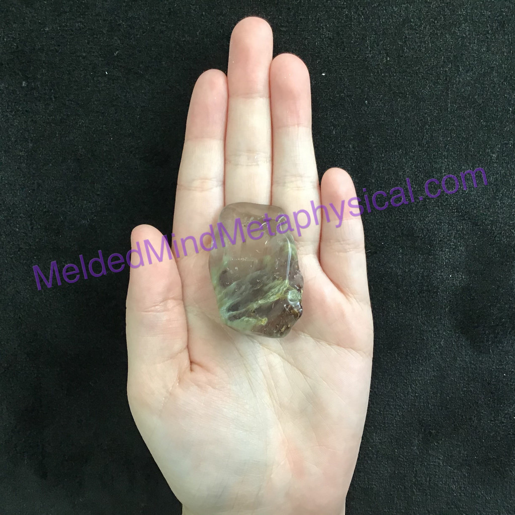 MeldedMind245 Amphibole Quartz 45mm Angel Phantom Crystal Specimen