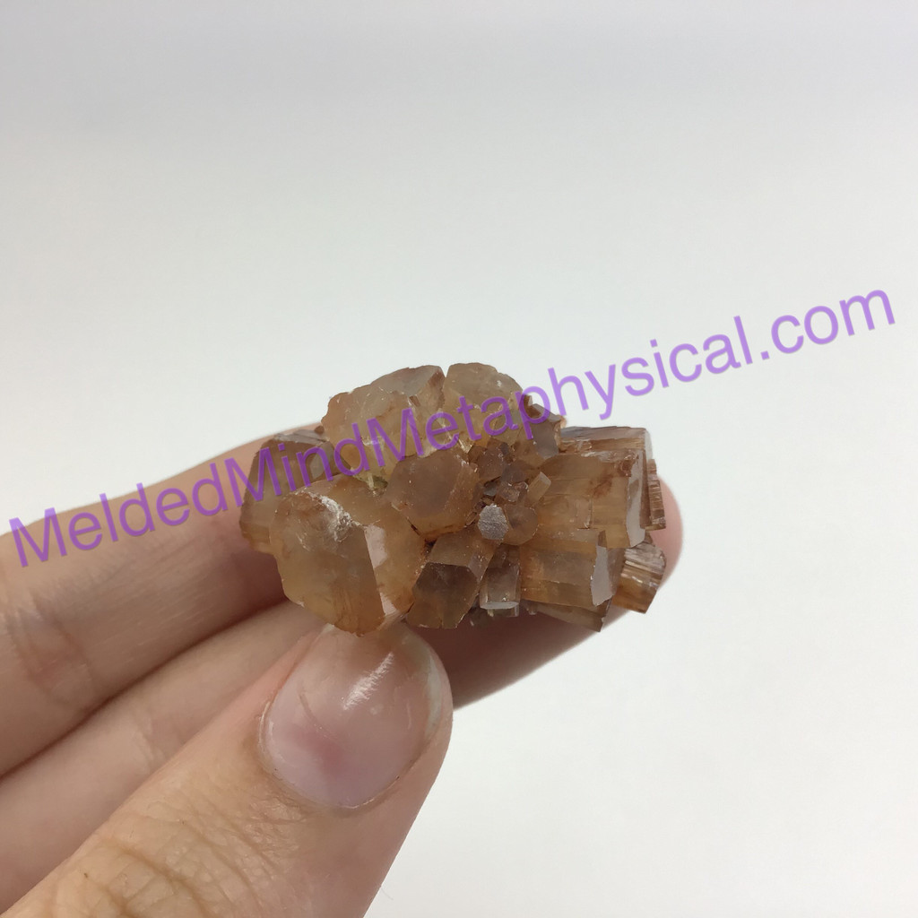 MeldedMind Brown Aragonite Specimen 1.20in Natural Crystal Sefrou, Morocco 193