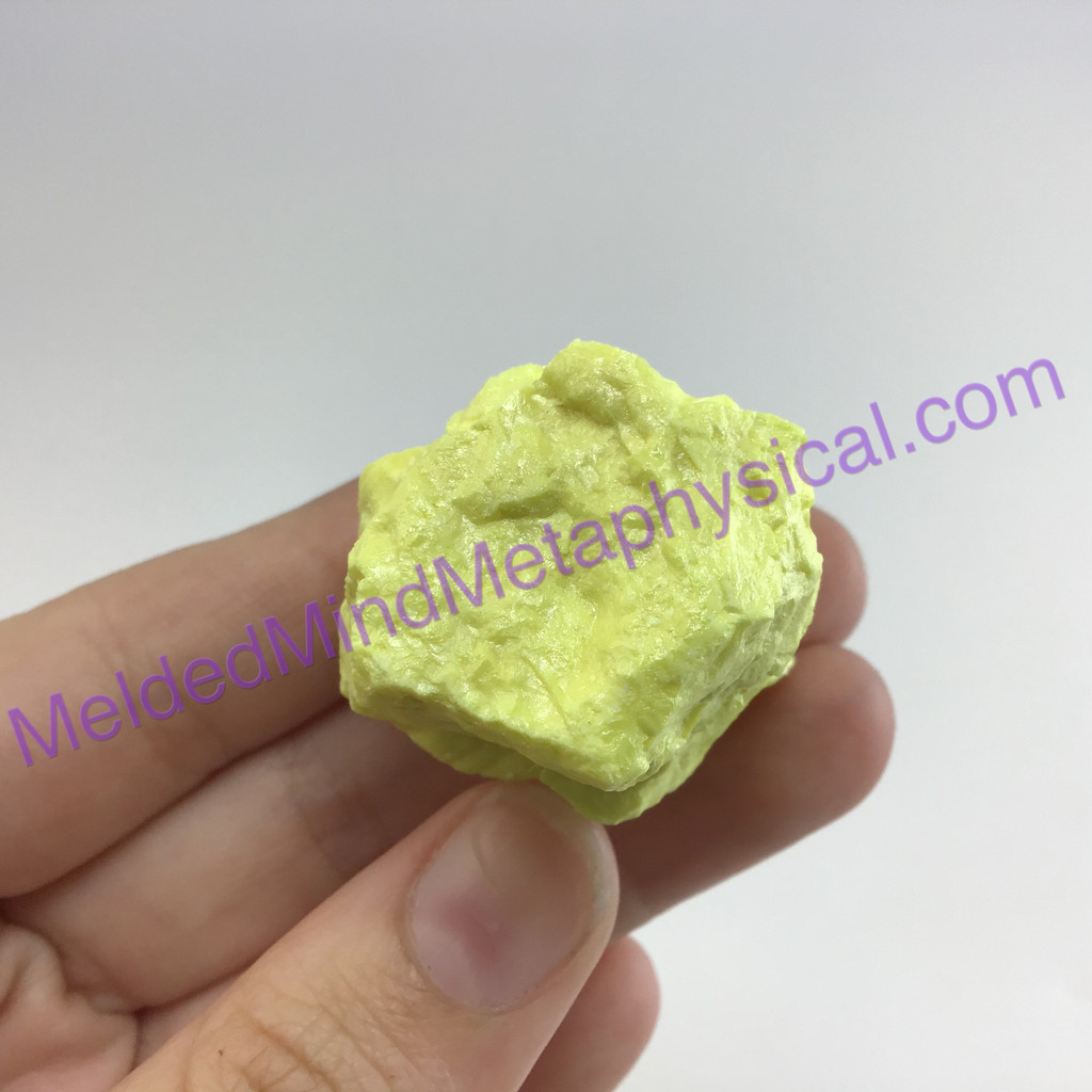 MeldedMind338 Louisiana Sulphur Sulfur Specimen 36mm Mineral Healing