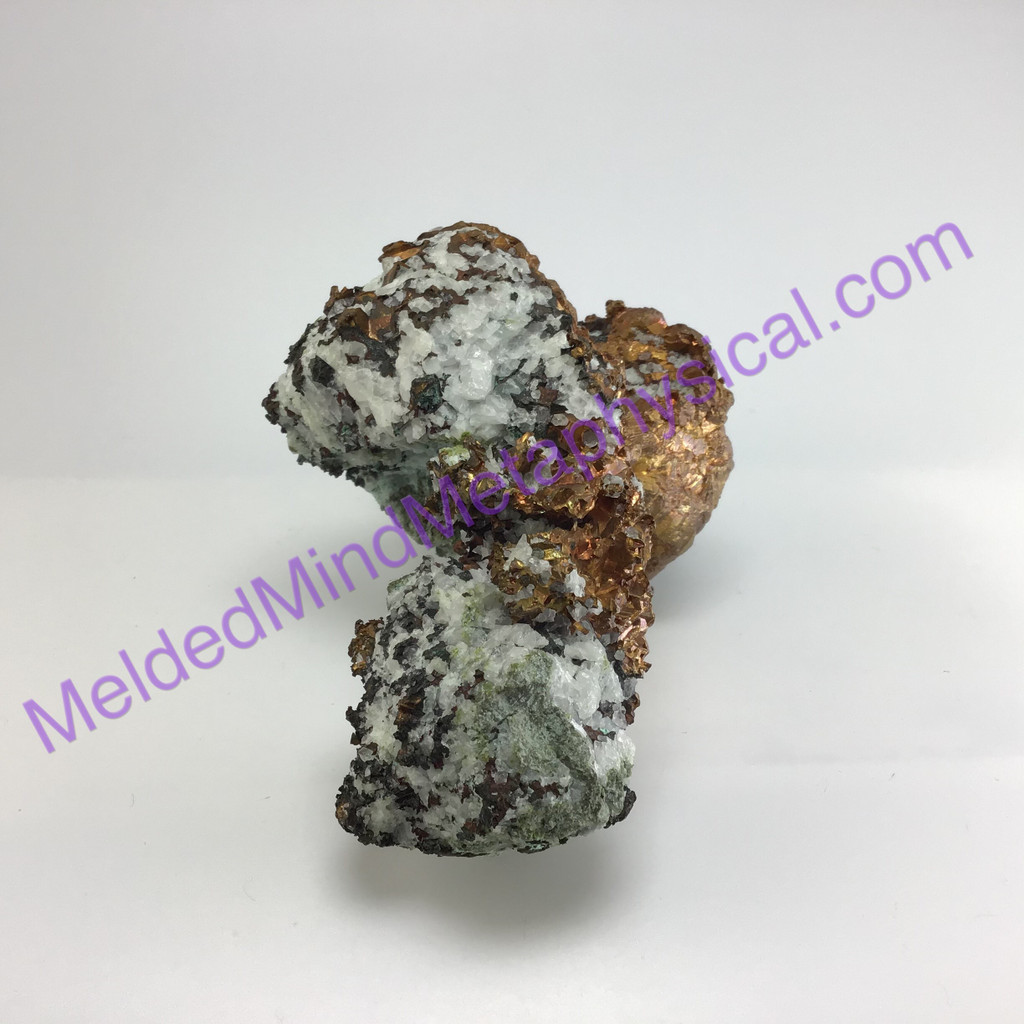 MeldedMind824 Natural Copper in Quartz Matrix Specimen Metal Display Healing Ene