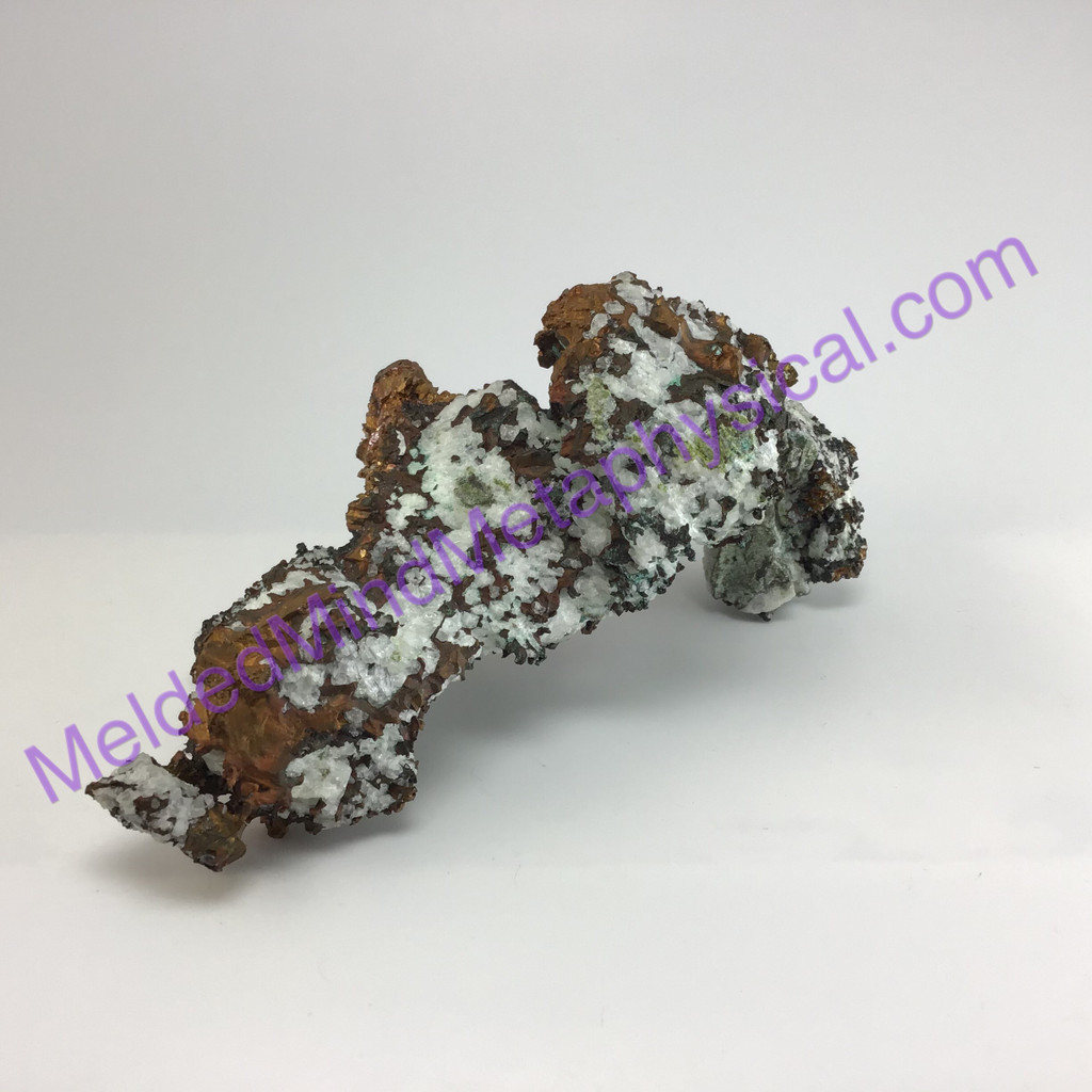 MeldedMind824 Natural Copper in Quartz Matrix Specimen Metal Display Healing Ene