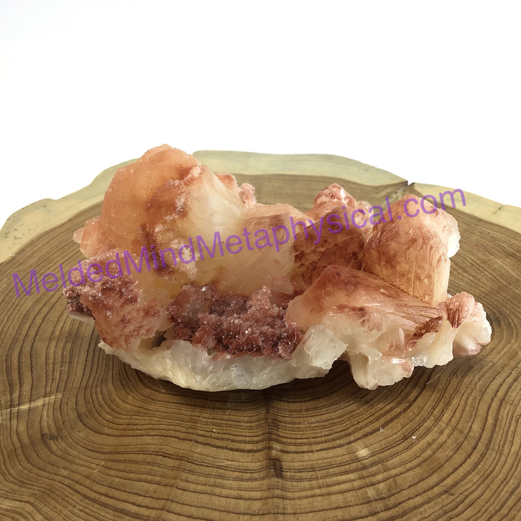 GRADE A! Indian Red Stilbite Crystal Cluster Aurangabad Maharashtra