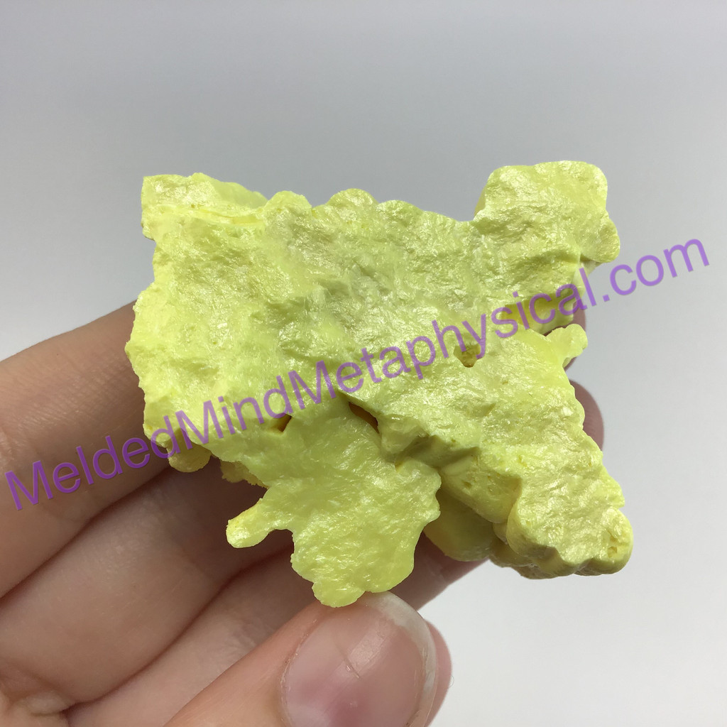 MeldedMind Louisiana Sulphur Sulfur Specimen 39mm Mineral Healing 349