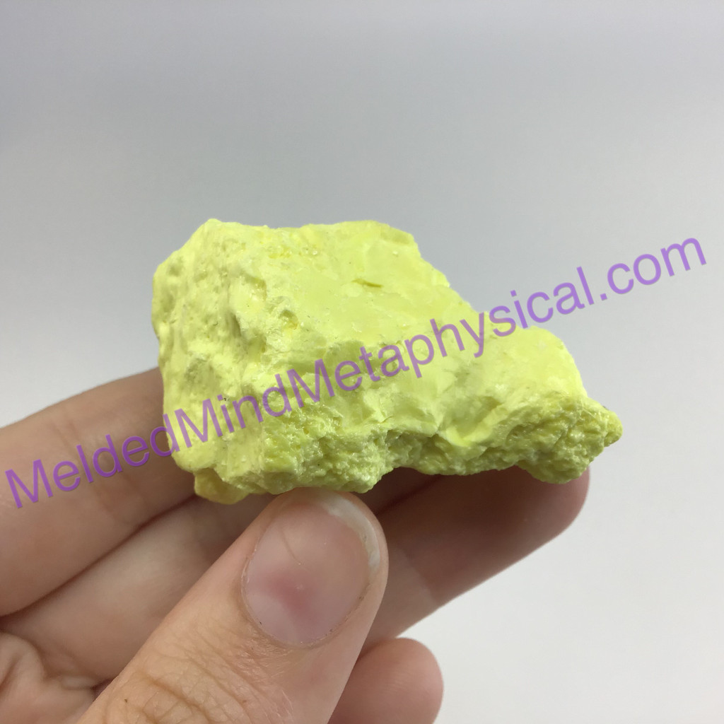 MeldedMind Louisiana Sulphur Sulfur Specimen 36mm Mineral Healing 352