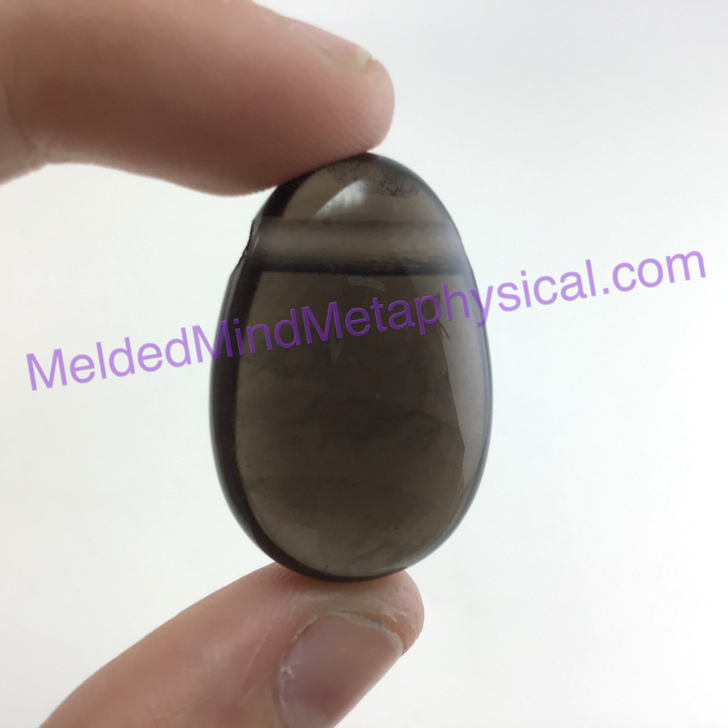 MeldedMind Smoky Quartz Crystal Focal Bead Pendant 29mm Stone of Protection Metaphysical 203