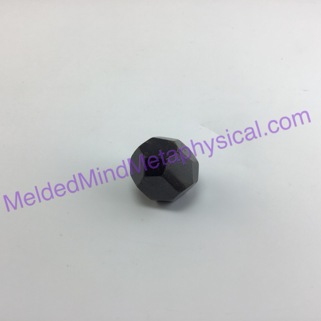 MeledMind Polished Faceted Garnet Specimen 24mm Vibrant Healing Stone Metaphysic