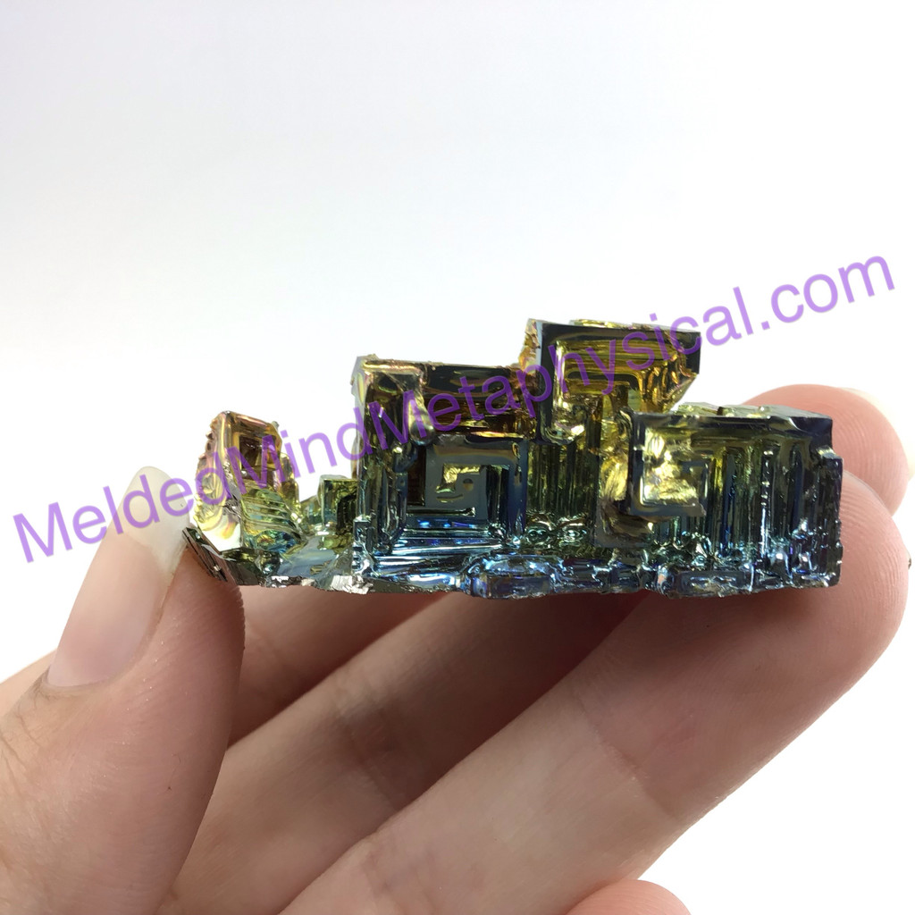 MeldedMind Bismuth Specimen 1.67in Rainbow Metal Crystal Germany 170