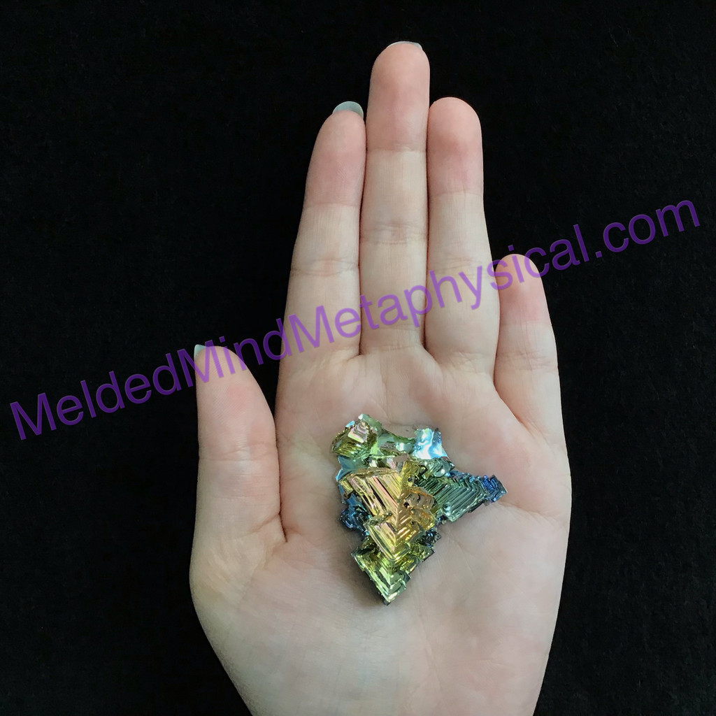 MeldedMind Bismuth Specimen 1.67in Rainbow Metal Crystal Germany 170