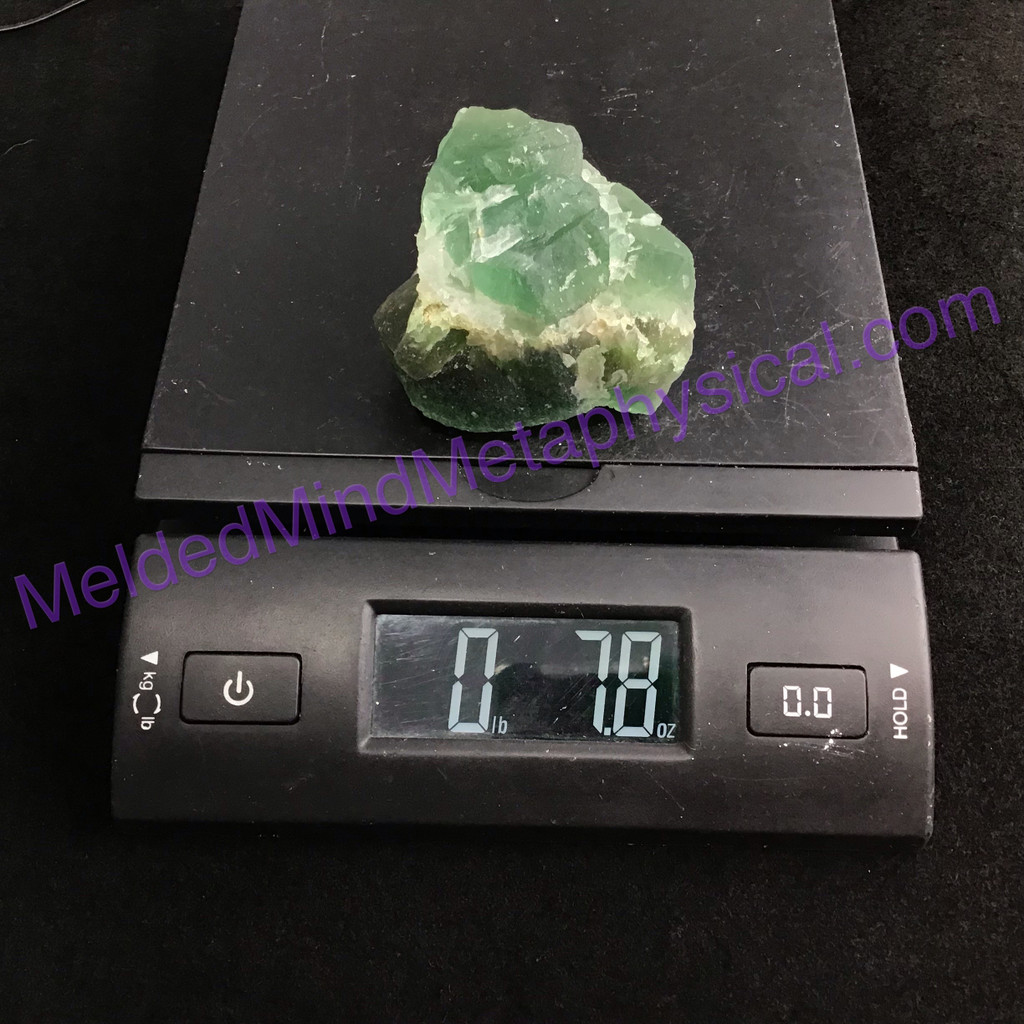 MeldedMind Rough Green Fluorite 2.51 in 63.8mm China Natural Crystal Stone 172