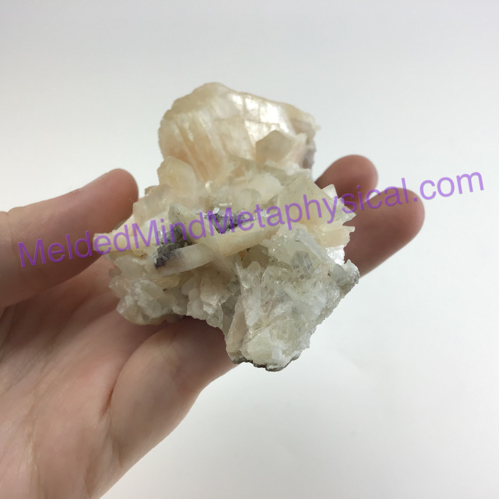MeldedMind Stilbite Crystal Cluster 4.17in 106mm Nashik, India 275