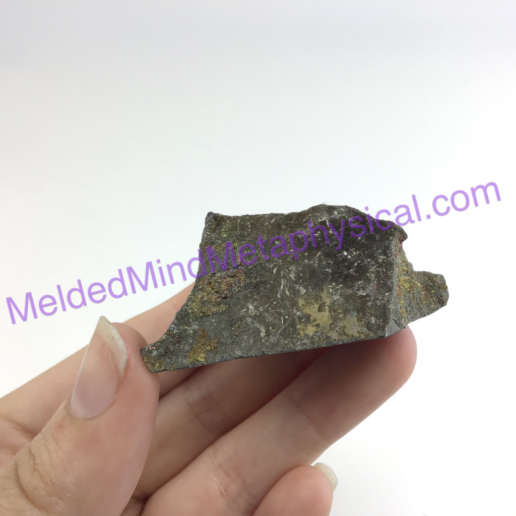 MeldedMind Rough Russian Pyrite Specimen 1.87in 47mm 006