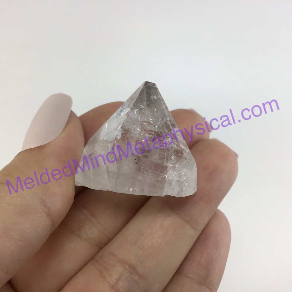 MeldedMind XL Apophyllite Tip Crystal Specimen 1.09in Mineral Heart India 236