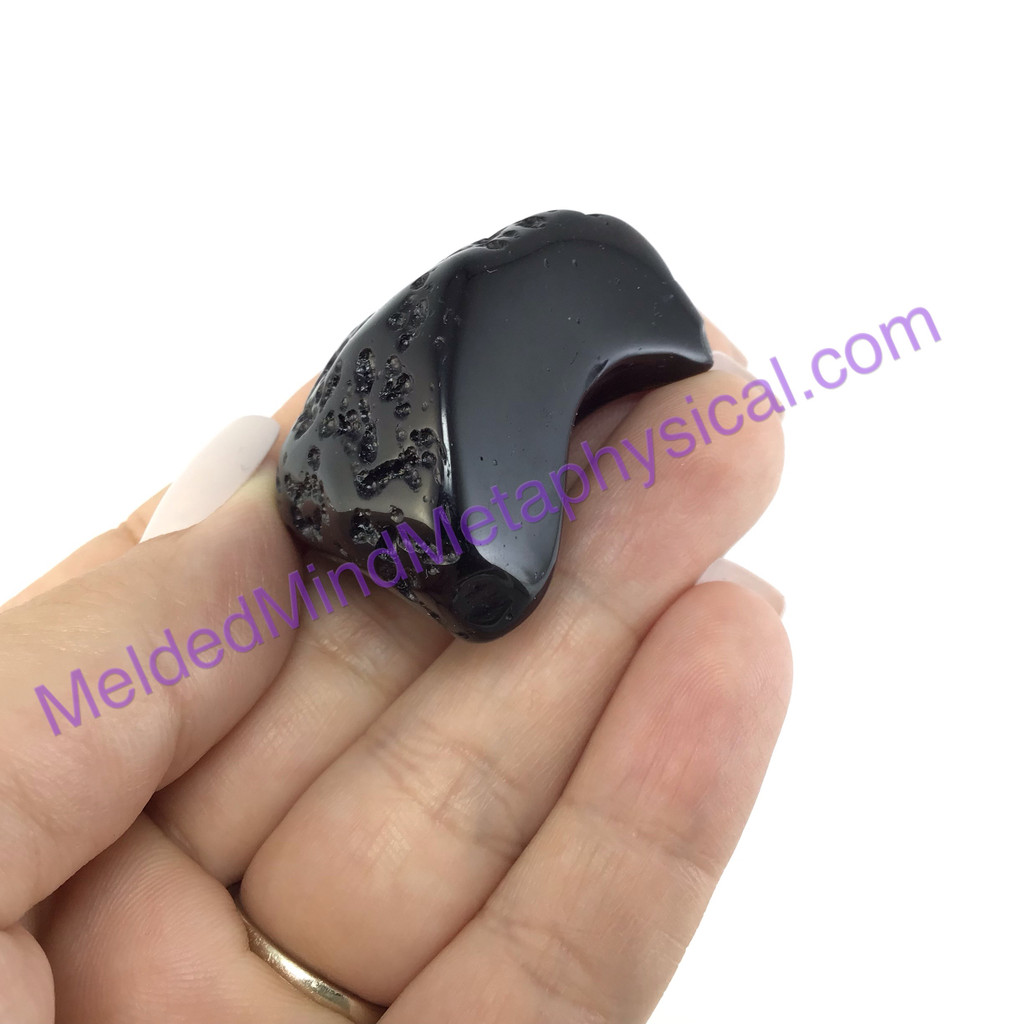 MeldedMind Tektite Specimen 1.65in Strengthen Your Energy Field Metaphysical 004