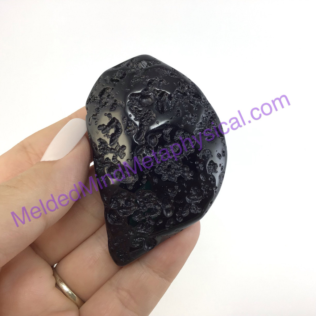 MeldedMind Tektite Specimen 2.67in Strengthen Your Energy Field Metaphysical 005