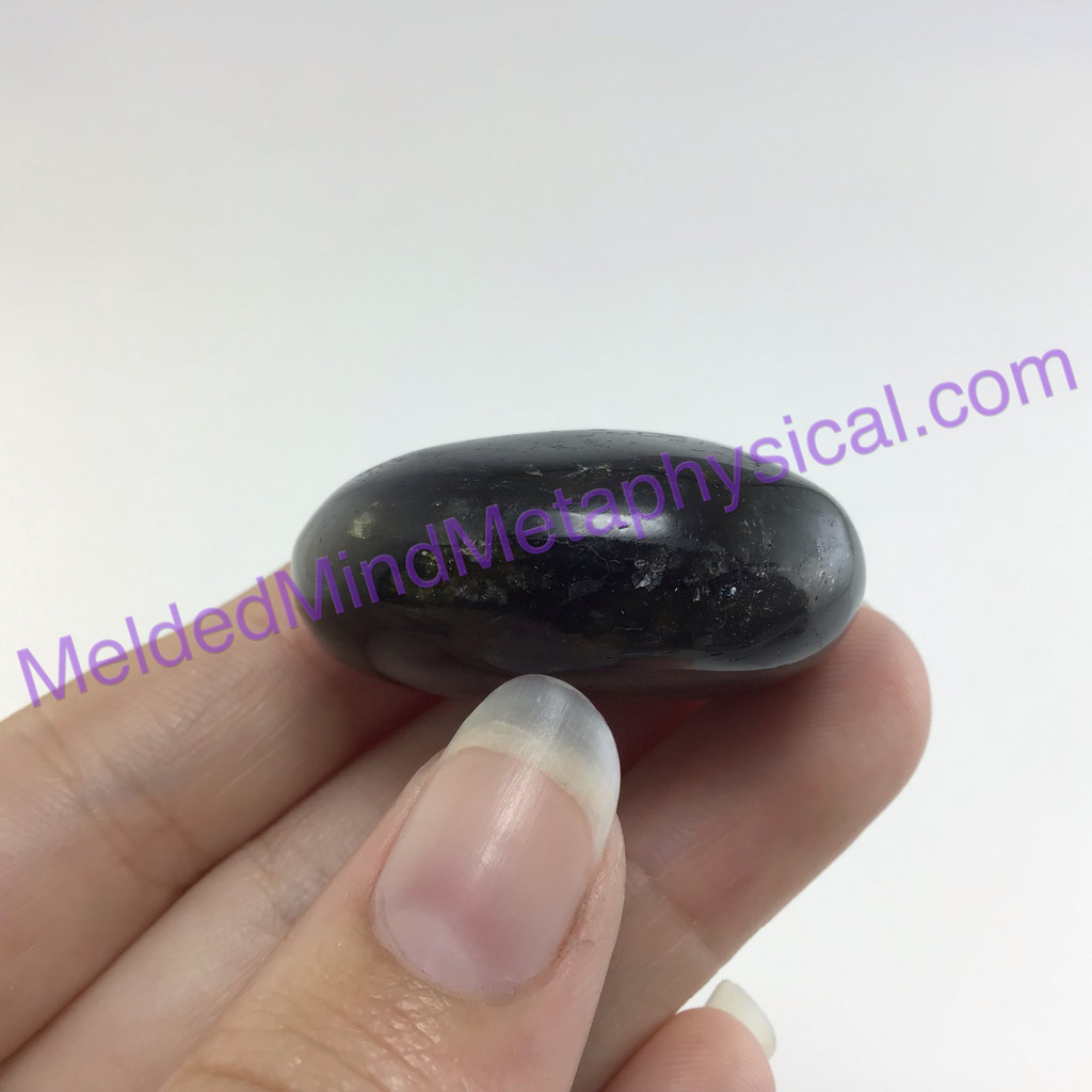 MeldedMind Labradorite Palm Stone 1.39in Worry Pocket Natural 179