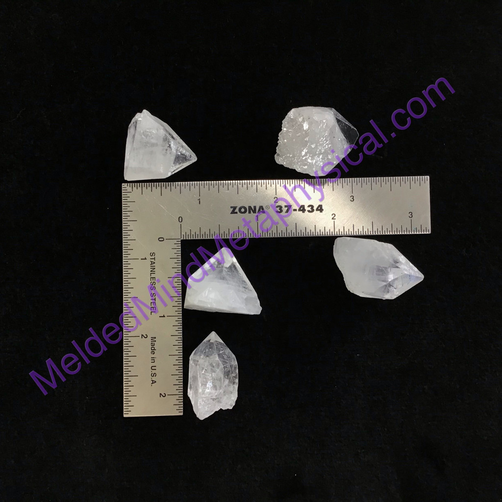 MeldedMind One (1) L Apophyllite Tips Stone of Healing Power Crystal 107