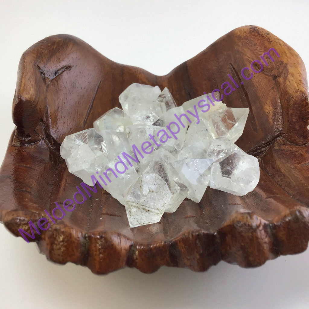 MeldedMind One (1) M Apophyllite Tips Stone of Healing Power Crystal 108