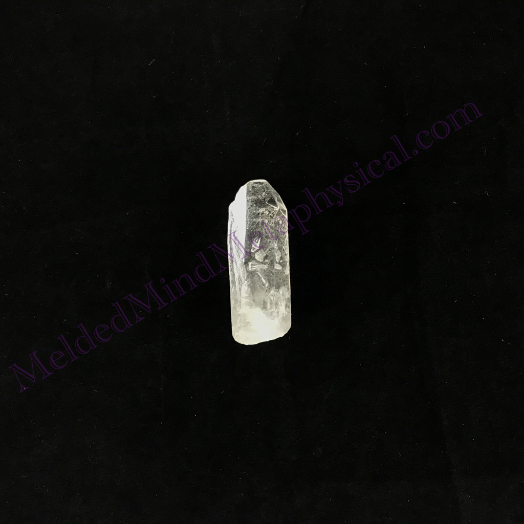 MeldedMind Fairy Dust Lemurian Quartz 1.29in Natural White Crystal 861
