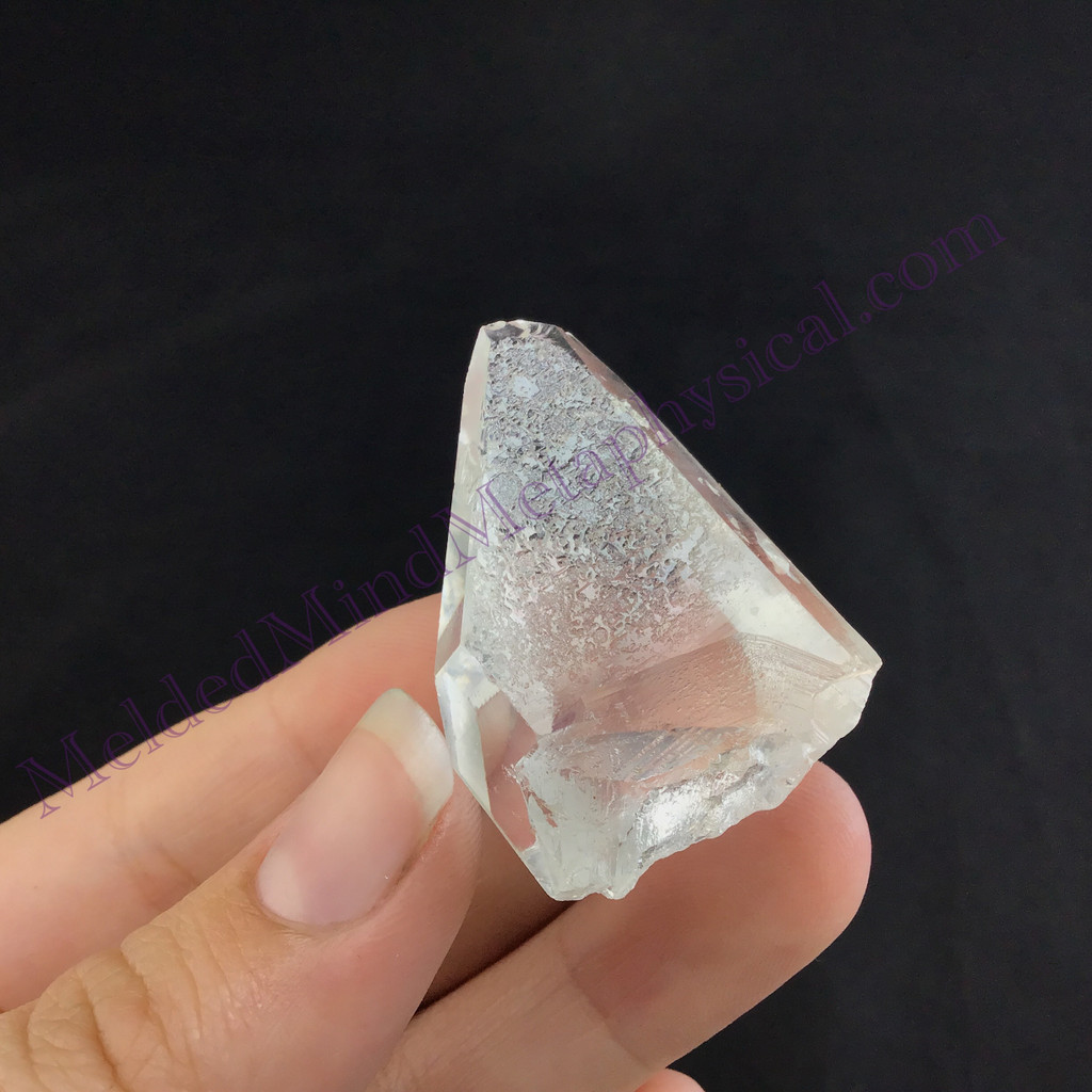 MeldedMind Fairy Dust Left Time Link Quartz 1.29in Natural White Crystal 866