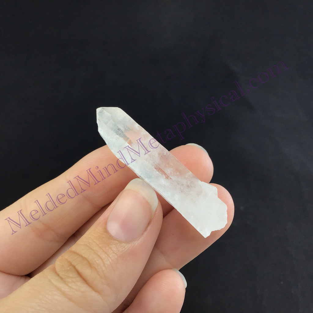 MeldedMind Lemurian Veil Quartz 1.95in Natural White Crystal 928