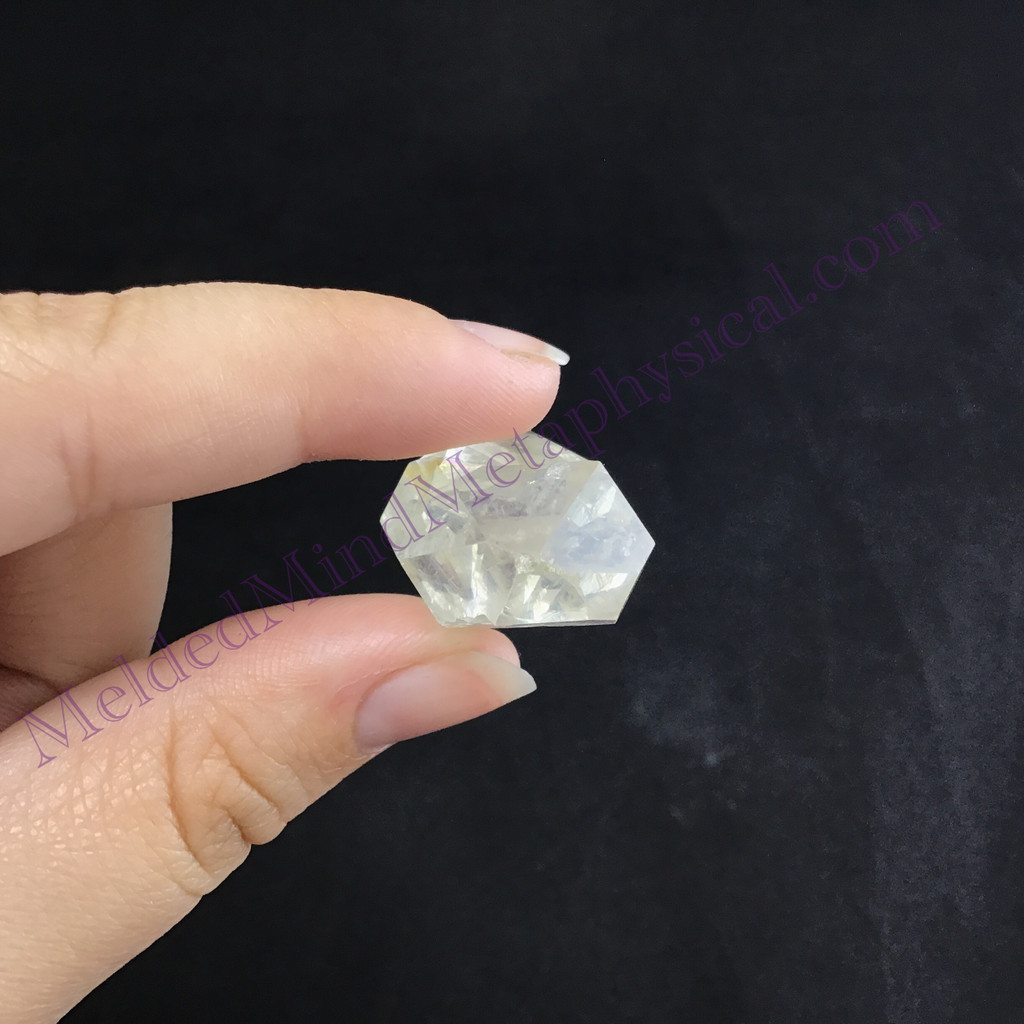 MeldedMind Lemurian Bridge Quartz 1.37in Natural White Crystal 862