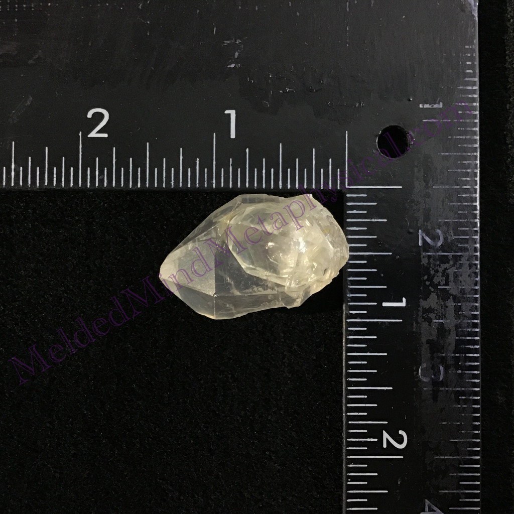 MeldedMind Lemurian Bridge Quartz 1.37in Natural White Crystal 862