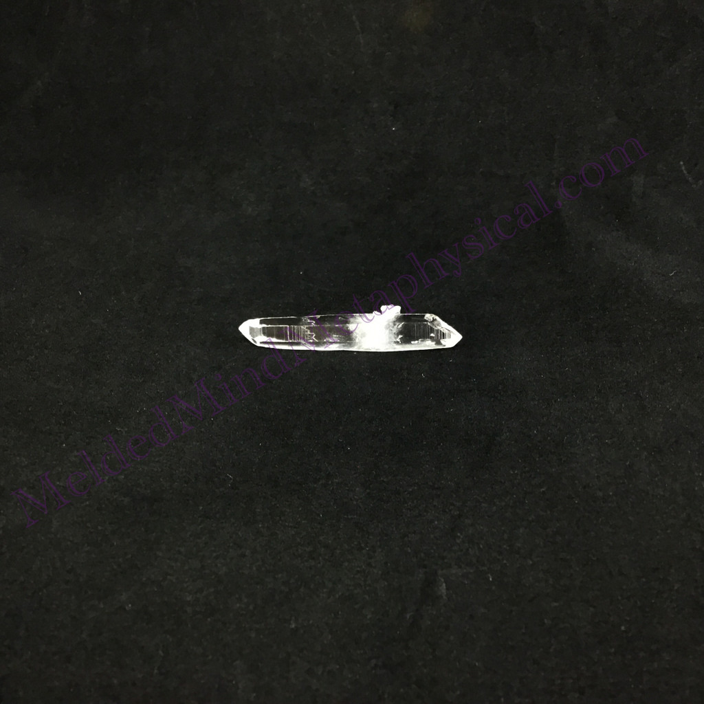 MeldedMind Lemurian Aggregator Wall Veil Quartz 1.66in Natural White Crystal 933