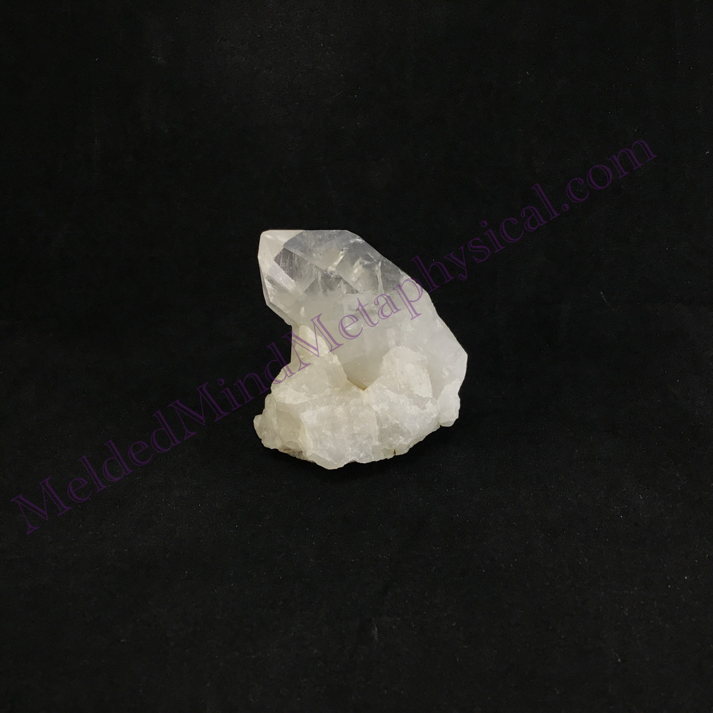 MeldedMind Rainbow Warrior Quartz 2.43in Natural White Crystal 923