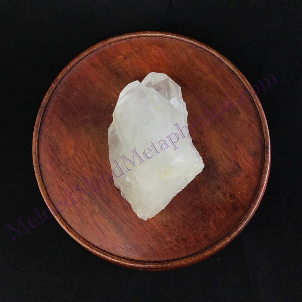 MeldedMind Fairy Dust Warrior Quartz 2.64in Natural White Crystal 921