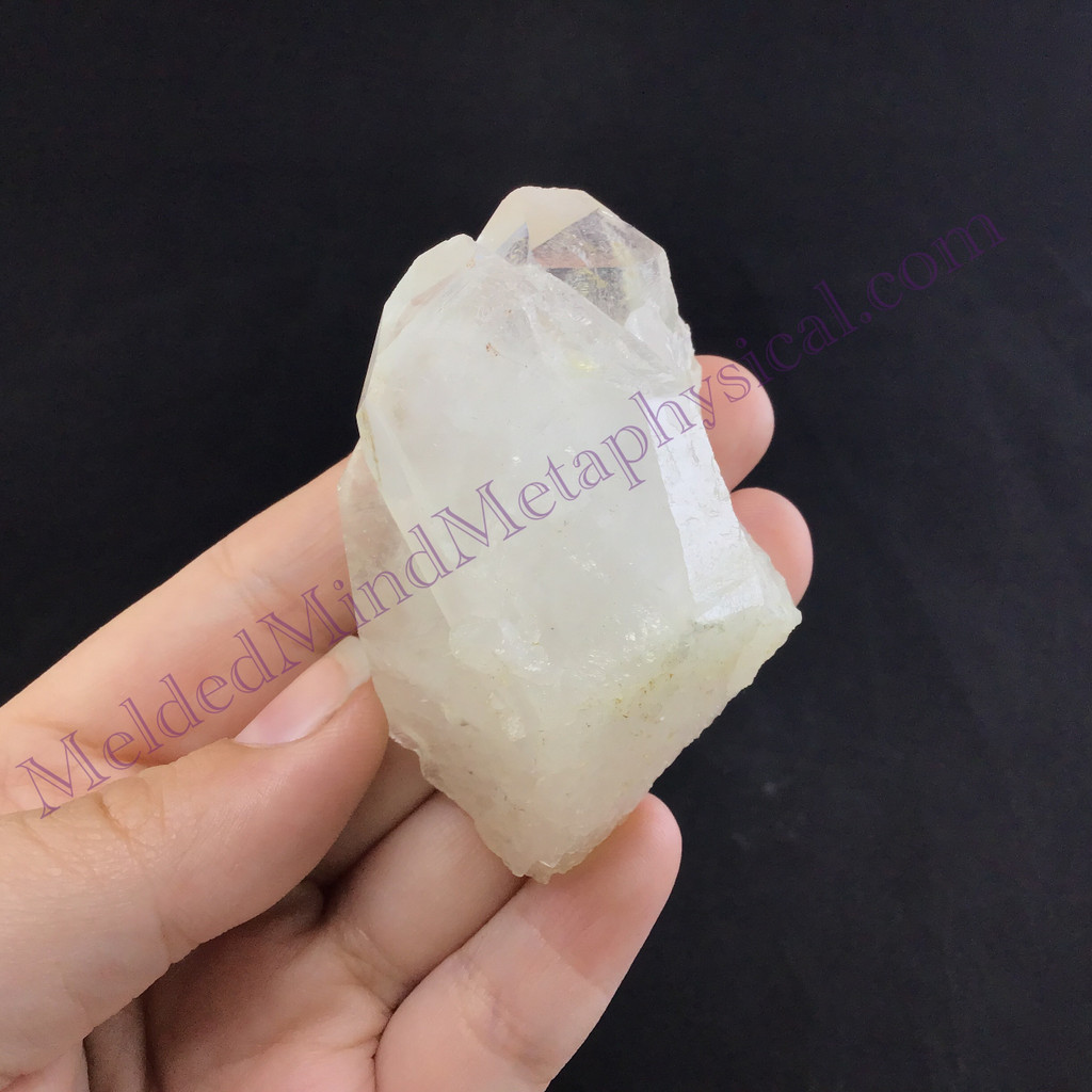 MeldedMind Fairy Dust Warrior Quartz 2.64in Natural White Crystal 921