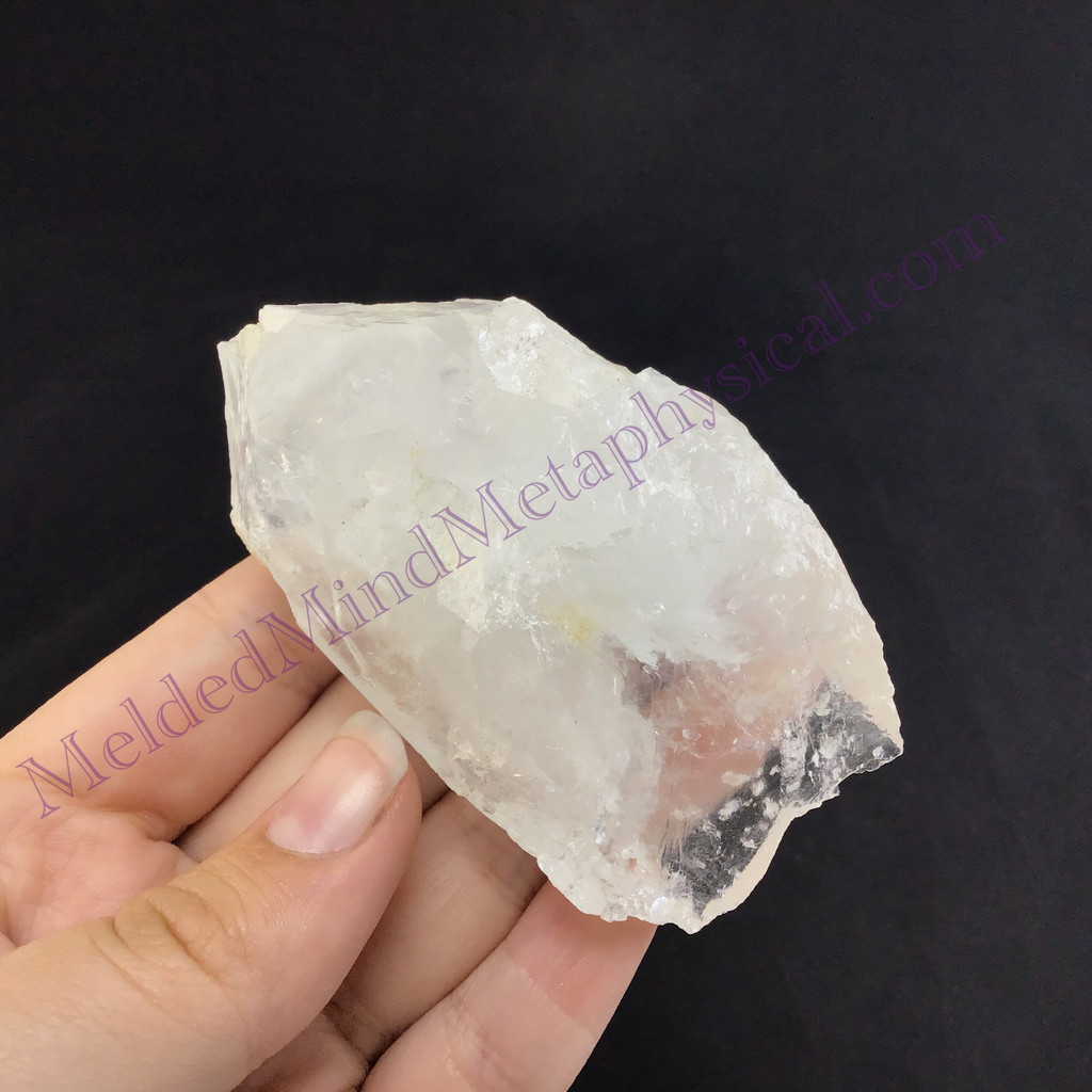 MeldedMind Fairy Dust Warrior Quartz 3.02in Natural White Crystal 939