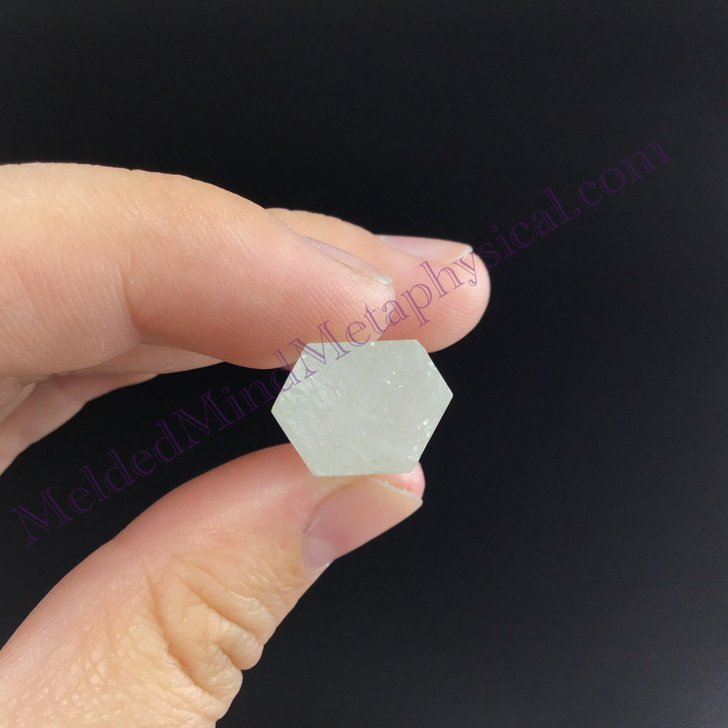 MeldedMind Fairy Dust Lemurian Quartz 3.01in Natural White Crystal 913