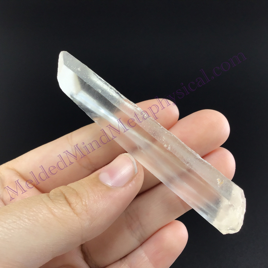 MeldedMind Fairy Dust Growth Crater Quartz 3.10in Natural White Crystal 884