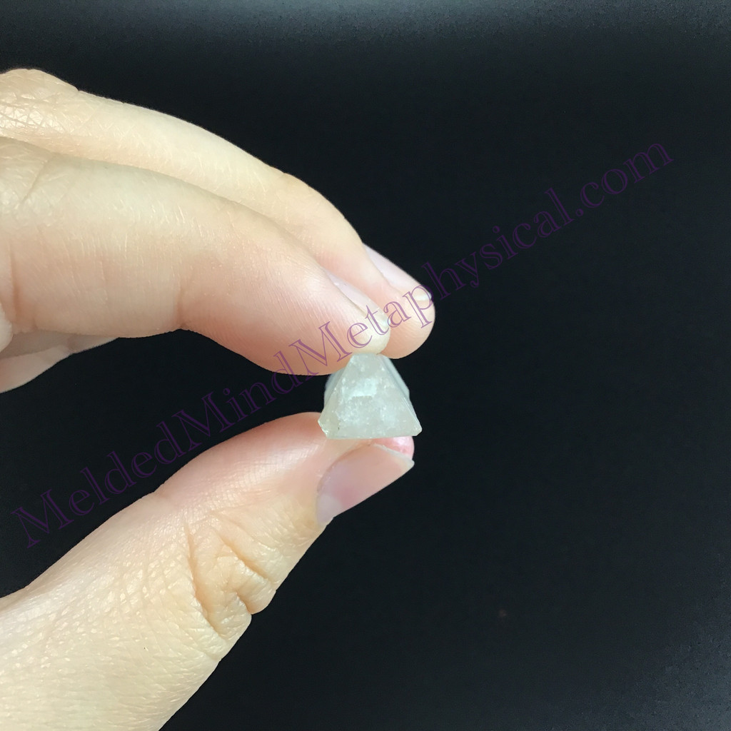 MeldedMind Lemurian Laser Quartz 3in Natural White Crystal 920