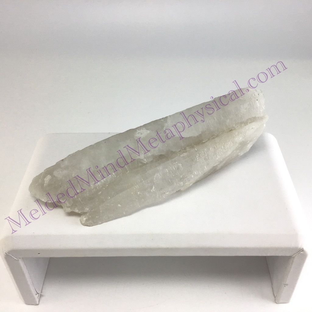 MeldedMind Skeletal Tabular Quartz Specimen 5.67in Natural Grey Crystal 473