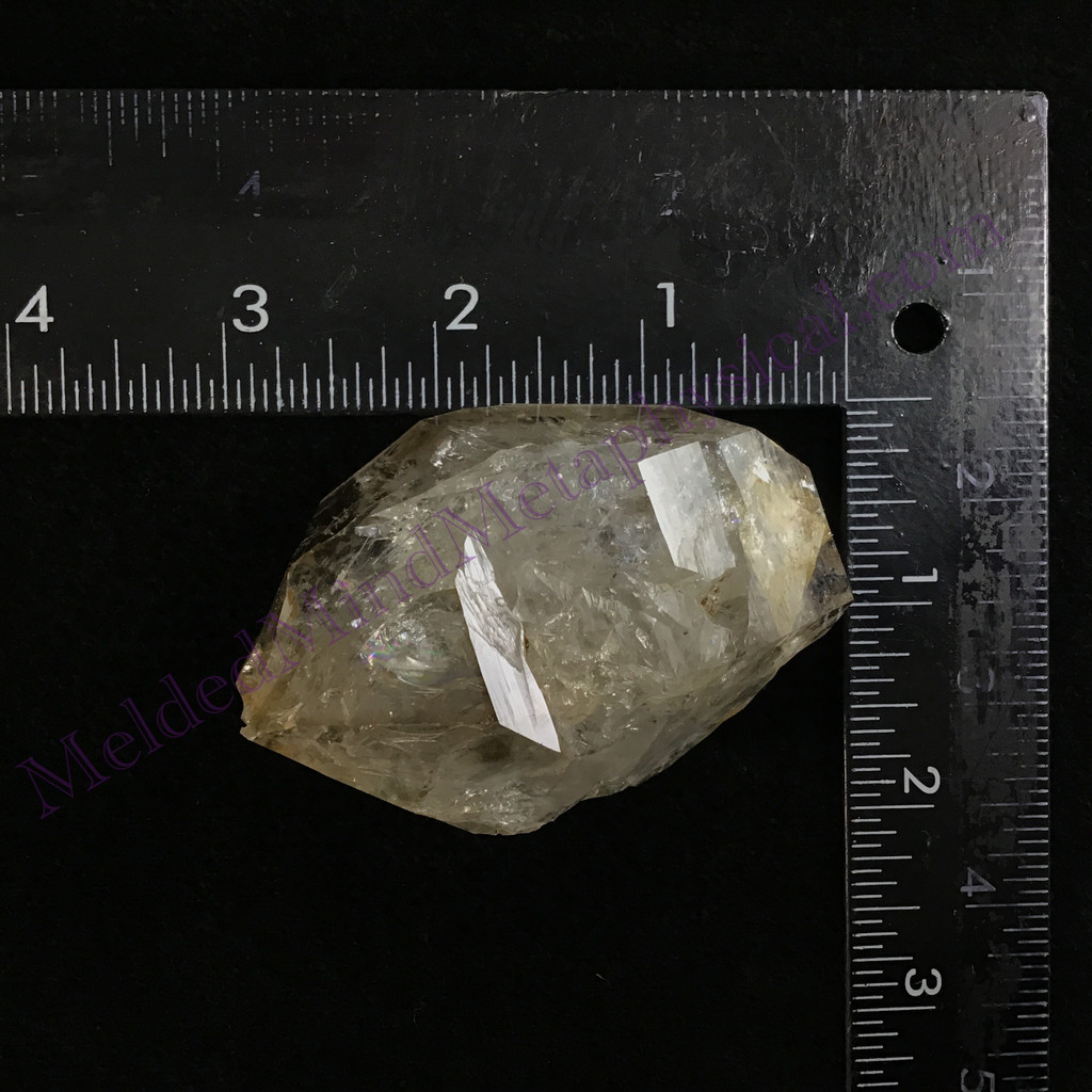 MeldedMind Rainbow Herkimer Quartz 2.74in Natural Clear Crystal 702