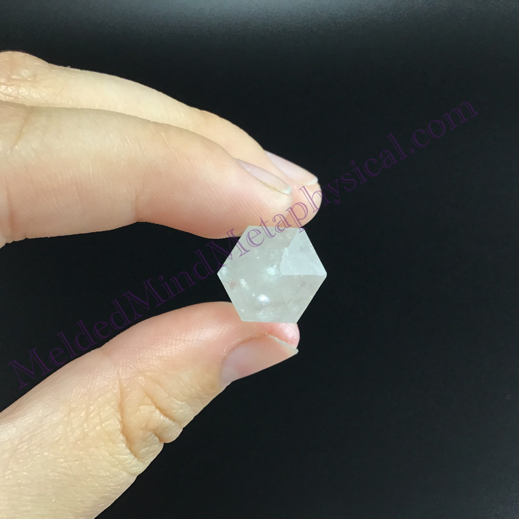 MeldedMind DT Generator Lemurian Quartz 1.83in Natural Clear Crystal Point 894