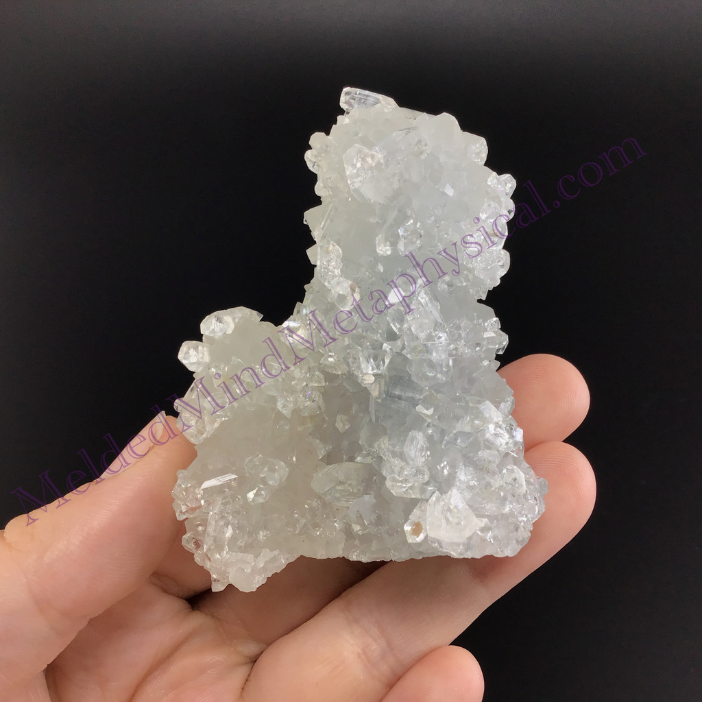 MeldedMind Apophyllite Cluster Stalactite Stalagmite 2.64in Natural Clear 153