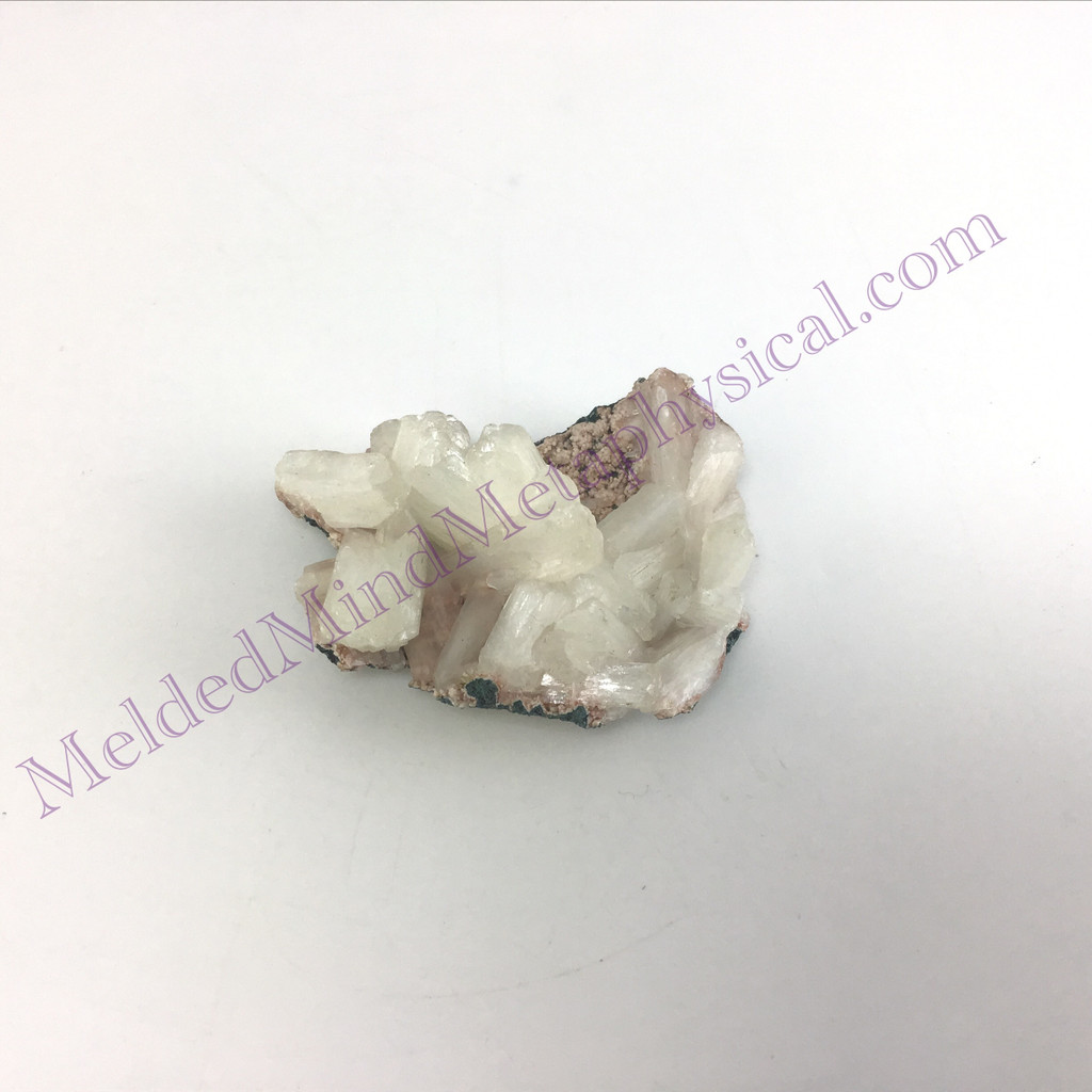 MeldedMind Stilbite Cluster 2.24in Natural Crystal Poona, India 277