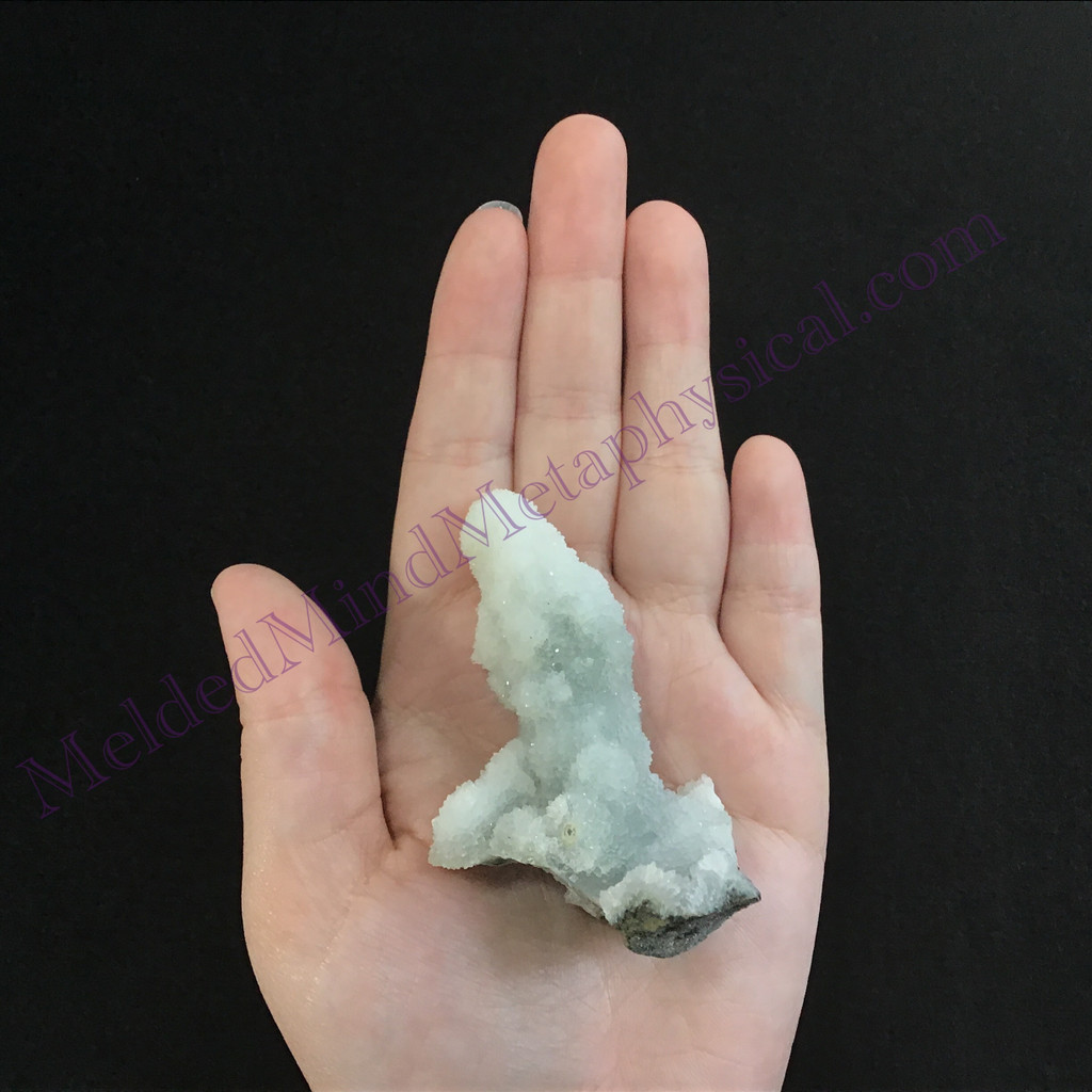 MeldedMind Rough Quartz Specimen 2.89in Natural White Crystal 274