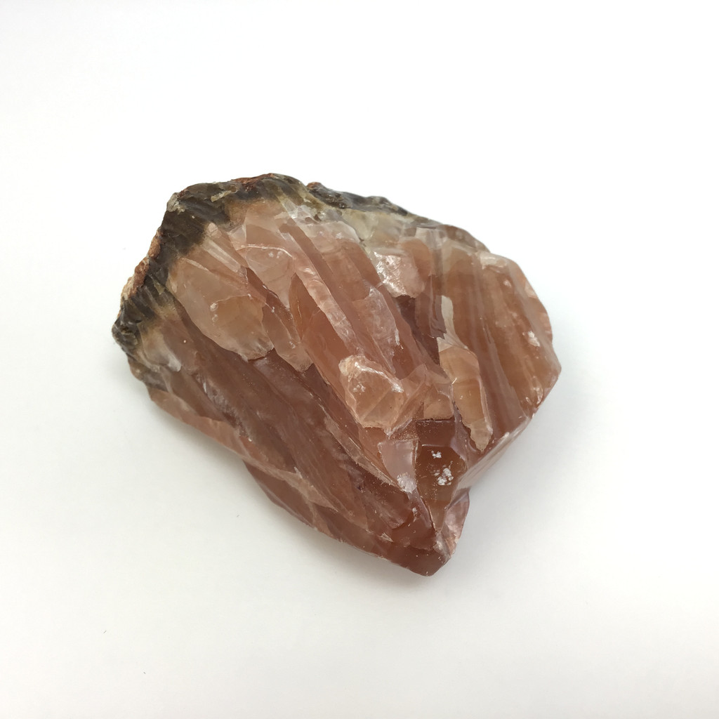 MeldedMind Raw Red Calcite Specimen 2.15in Natural Red Crystal 109