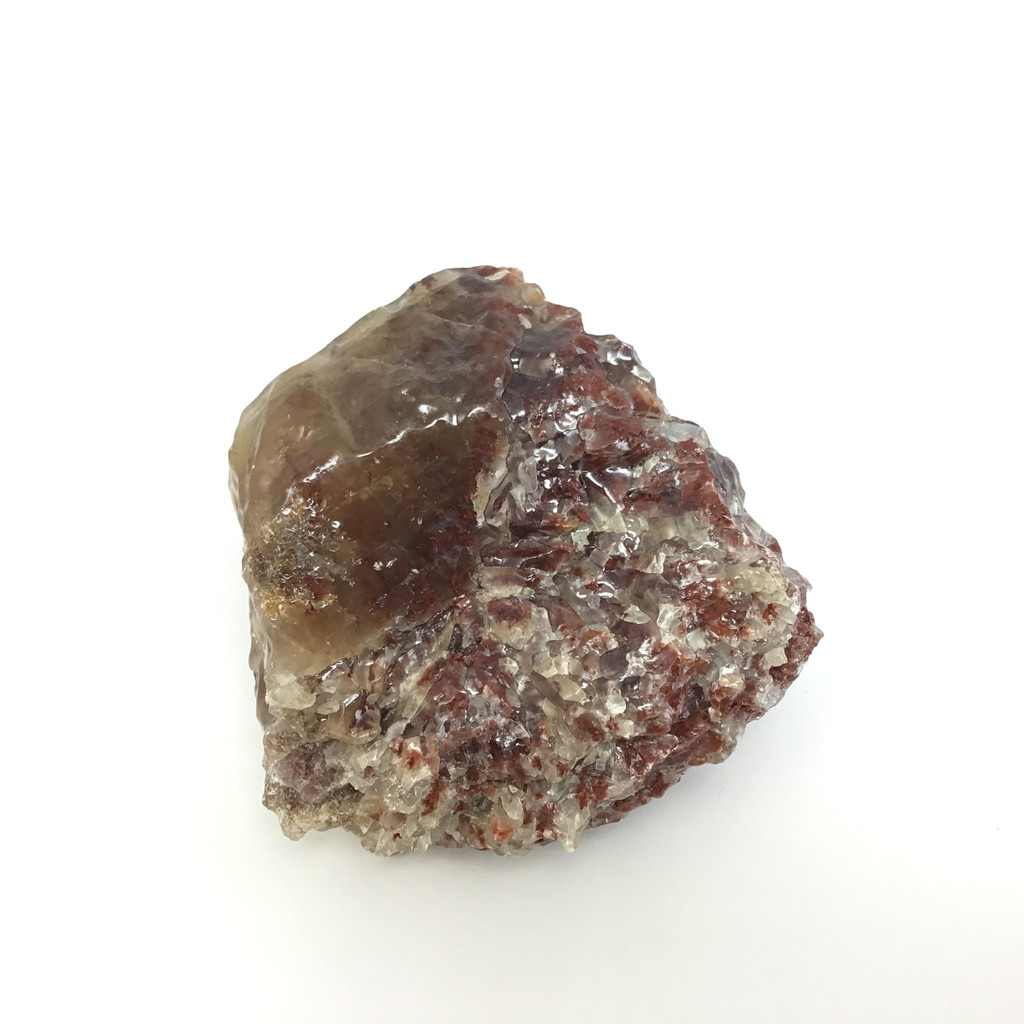 MeldedMind Raw Red Calcite Specimen 1.88in Natural Red Crystal 115