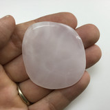 Pink Calcite Smooth Palm Worry Stone 45mm 21g 1905-148 Polished Crystal