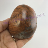 Natural Red Brecciated Jasper Jumbo Massage Stone  MMM1904-086