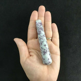 MeldedMind Lepidolite Massage Therapy Wand 4.25in 75g 1904-159 Natural Crystal