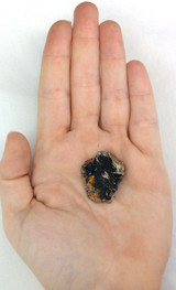 MeldedMind Azurite Specimen 1.14in x 0.96in Natural Rough Blue Crystal 150119