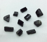 Bag of Ten (10) Black Tourmaline Chips 180103 Stone of the Healer Metaphysical