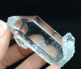 Clear Quartz Crystal 1.5oz #25 Single Terminated Fairydust Barcacle Penetrator