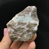 Mine Grade Rough Larimar Specimen 8oz 1901-259 Pectolite Stone Crystal